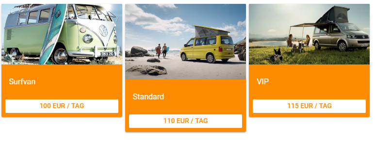 Wohnmobil / Camper mieten in Nordspanien: Preise bei Europe-by-van
