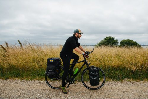 Surfen in Dänemark: Fahrradfahren auf der nationalen Fahrradroute