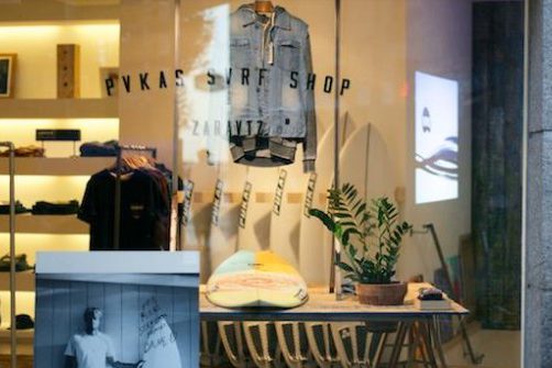 Surfen in Zarautz: Der Pukas Shop in Zarautz
