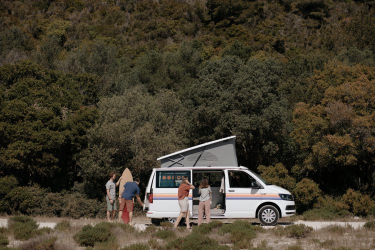 Surfen in Deutschland: Camper mieten