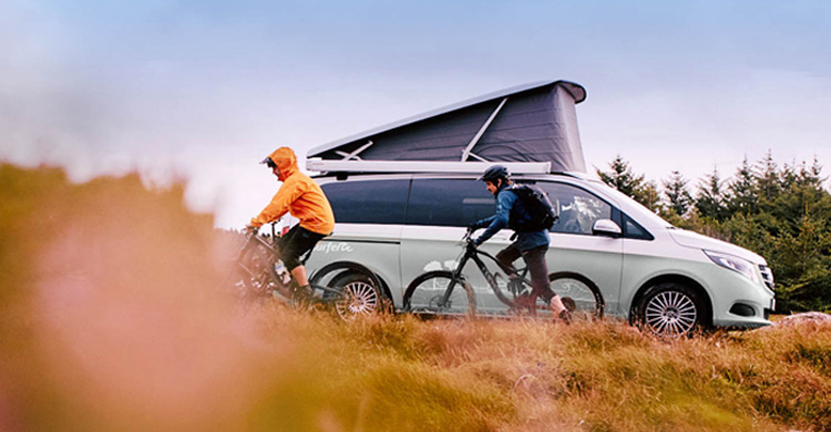 Roadsurfer hat Camper verschiedneer Kategorien im Angebot