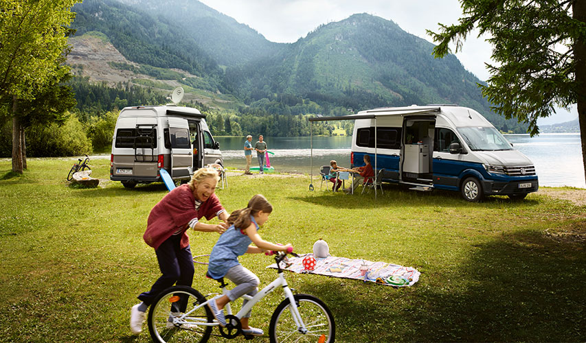 Camper mieten (Leipzig): Der Anbieter VW Nutzfahrzeuge