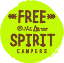 Surfen in Nazaré: Das Free Spirit Logo