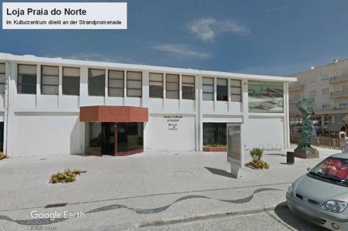 Surfen in Nazaré: Der offizielle Praia do Norte Shop
