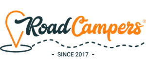 Surfen in Nazaré: Das RoadCampers Logo