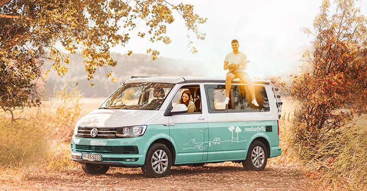 Camper mieten Stuttgart: Ein VW California von Roadsurfer