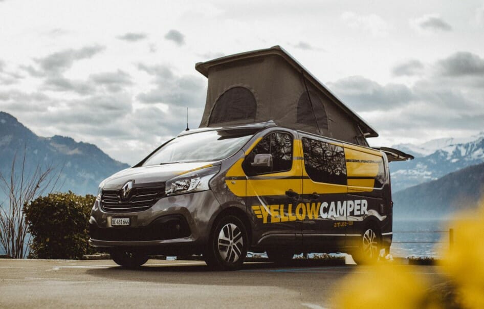 Camper mieten Schweiz: Ein Camper von Yellowcamper