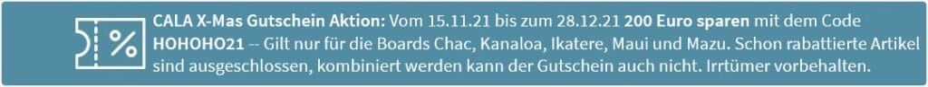 CALA iSup Gutschein für SUP Set